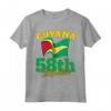 Guyana 58th Independence - May 26, 2024 Bandiera Invecchiata Maglietta Maschile - Orgoglioso Regalo per il Giorno dell'Indipendenza della Guyana