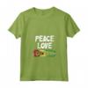 Donna Bandiera della Guyana Maglietta con Collo a V - Design Peace Love Guyana - Ideale per Celebrare le Radici Guyanesi