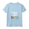 Donna Bandiera della Guyana Maglietta con Collo a V - Design Peace Love Guyana - Ideale per Celebrare le Radici Guyanesi