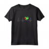 Guyana Amore e Guyana Bandiera Cuore - T-shirt Patriottica per i Fan del Guyana - Ideale per Regali o Mostrare Orgoglio Nazionale Guyanese
