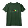 Guyana Amore e Guyana Bandiera Cuore - T-shirt Patriottica per i Fan del Guyana - Ideale per Regali o Mostrare Orgoglio Nazionale Guyanese