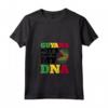 Donna Bandiera della Guyana Maglietta con Collo a V - Design My DNA - Ideale per Donne con Radici Guyanesi