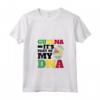 Donna Bandiera della Guyana Maglietta con Collo a V - Design My DNA - Ideale per Donne con Radici Guyanesi