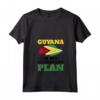 Donna Bandiera della Guyana Maglietta con Collo a V - Guyana Is My Retirement Plan - Ideale per Donne con Radici Guyanesi