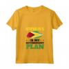 Donna Bandiera della Guyana Maglietta con Collo a V - Guyana Is My Retirement Plan - Ideale per Donne con Radici Guyanesi