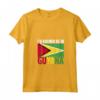 Donna Bandiera della Guyana Maglietta con Collo a V - I'd Rather Be In Guyana - Ideale per Donne con Radici Guyanesi