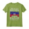 Haitian Haiti Bandiera Orgoglioso Maglietta - I May Not Be A Superhero But As Proud Haitian I'm Pretty Close - Ideale per Mostrare le Radici Haitiane