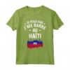 Non posso Io sbarcare ad Haiti - Maglietta Haiti Leggera per Viaggi - Ideale come Regalo Unico per Amanti delle Vacanze