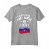 Non posso Io sbarcare ad Haiti - Maglietta Haiti Leggera per Viaggi - Ideale come Regalo Unico per Amanti delle Vacanze