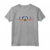 Haiti Cuore Battito Cardiaco Haitiano ECG Impulso Paese di Haiti Maglietta - Orgoglio Haiti Calcio Viaggio e Cultura