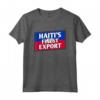 Giornata della Bandiera Haitiana di Haiti - Maglietta con Design Finest Export - Ideale per Abbigliamento con Bandiera Haiti