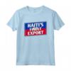 Giornata della Bandiera Haitiana di Haiti - Maglietta con Design Finest Export - Ideale per Abbigliamento con Bandiera Haiti