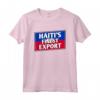 Giornata della Bandiera Haitiana di Haiti - Maglietta con Design Finest Export - Ideale per Abbigliamento con Bandiera Haiti
