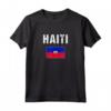 Haiti Bandiera Haitiano Haiti Maglietta - Leggera e Taglio Classico - Ideale per Mostrare Fierté Haitienne