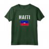 Haiti Bandiera Haitiano Haiti Maglietta - Leggera e Taglio Classico - Ideale per Mostrare Fierté Haitienne