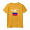 Haiti Bandiera Haitiano Haiti Maglietta - Leggera e Taglio Classico - Ideale per Mostrare Fierté Haitienne