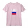 Haiti Bandiera Haitiano Haiti Maglietta - Leggera e Taglio Classico - Ideale per Mostrare Fierté Haitienne