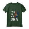 Donna Haiti It's In My DNA - Maglietta con Collo a V per Mostrare l'Orgoglio delle Radici Haitiane - Acquista Online Maglietta Bandiera Haitiana