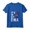 Donna Haiti It's In My DNA - Maglietta con Collo a V per Mostrare l'Orgoglio delle Radici Haitiane - Acquista Online Maglietta Bandiera Haitiana