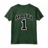 Haiti One Orgoglioso Haitiano Maglietta - Design Sportivo per Esprimere l'Orgoglio per Haiti - Ideale per Uomini, Donne e Bambini