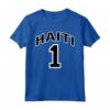 Haiti One Orgoglioso Haitiano Maglietta - Design Sportivo per Esprimere l'Orgoglio per Haiti - Ideale per Uomini, Donne e Bambini
