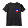 Haiti Bandiera Cuore - Love Haiti Maglietta per Indipendenza - Regali Patriottici Haiti