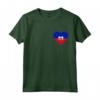 Haiti Bandiera Cuore - Love Haiti Maglietta per Indipendenza - Regali Patriottici Haiti