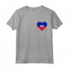 Haiti Bandiera Cuore - Love Haiti Maglietta per Indipendenza - Regali Patriottici Haiti