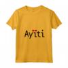 Donna Haiti Ayiti Pride Caraibi - Vintage Maglietta Haiti con Collo a V - Ideale Regalo per Haitiani Amanti delle Isole Caraibiche