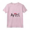Donna Haiti Ayiti Pride Caraibi - Vintage Maglietta Haiti con Collo a V - Ideale Regalo per Haitiani Amanti delle Isole Caraibiche