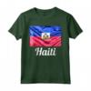 Haiti Bandiera dell'Indipendenza di Haiti 1804 - Maglietta Orgoglio Patriottico per Haitiani - Ideale come Souvenir di Viaggio