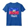 Haiti Bandiera dell'Indipendenza di Haiti 1804 - Maglietta Orgoglio Patriottico per Haitiani - Ideale come Souvenir di Viaggio