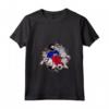 Donna Haiti Calcio Bandiera Nazionale - Maglietta Amanti del Calcio con Collo a V - Haiti Soccer - For the Love of the Game