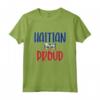 Haitiano e Orgoglioso - Orgoglio della Bandiera di Haiti Maglietta - Perfetto Regalo di Orgoglio Haitiano per Celebrare la Tua Eredità