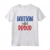 Haitiano e Orgoglioso - Orgoglio della Bandiera di Haiti Maglietta - Perfetto Regalo di Orgoglio Haitiano per Celebrare la Tua Eredità