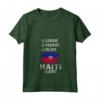 HapTiger Vacanze Haiti - Maglietta con Collo a V Souvenir per il Viaggio ad Haiti - Ideale per Coppie o Single