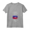 HapTiger Vacanze Haiti - Maglietta con Collo a V Souvenir per il Viaggio ad Haiti - Ideale per Coppie o Single
