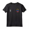 Haiti - Maglia Sportiva Numero 9 # Nine - Orgoglio Nazionale Bandiera Calcio Haitians - Ideale come Regalo o Souvenir