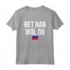 Ret nan wol ou Creolo Haitiano Haiti Maglietta - Leggera e Classica - Ideale per rappresentare la cultura haitiana