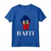 Haiti, Bandiera di Haiti - Maglietta per Uomini, Donne e Bambini - Mostra il tuo orgoglio per i tuoi antenati Haiti