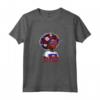 Haiti Flag Shirt per Donne e Ragazze - Maglietta con Bandiera Haiti - Regalo Cultura Haitiana