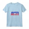 Donna Haiti Creolo Haitiano Haiti Maglietta con Collo a V - Ayiti Significa Haiti Shirt - Leggera e Perfetta per Mostrare il Tuo Orgoglio