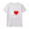 Cuore Rosso Amo Haiti - Maglietta con Collo a V per Mostrare Supporto - Leggera e Classica