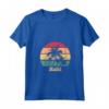 Haiti Retro Tramonto - Orgoglioso Haiti Maglietta con Collo a V - Ideale per l'Orgoglio della Tua Eredità Haitiana