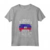Haiti Haiti Bandiera Origine Sono Haitiano Maglietta con Collo a V - Proud to be Haitian Shirt with Haitian Flag Design