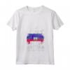 Haiti Haiti Bandiera Origine Sono Haitiano Maglietta con Collo a V - Proud to be Haitian Shirt with Haitian Flag Design