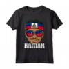 Haitiano Haiti Maglietta - Fiers d'être Haïtien - Leggera e Classica, Ideale per Mostrare il Tuo Orgoglio