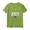Donna Haiti creolo haitiano Haiti Maglietta con Collo a V - Ideale per Rappresentare la Tua Origini Haitiane