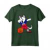 Dabbing Husky Cane Pallacanestro Haiti Basket Bandiera Sport Maglietta - Proud Supporter of Haiti Basketball Team
