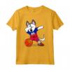 Dabbing Husky Cane Pallacanestro Haiti Basket Bandiera Sport Maglietta - Proud Supporter of Haiti Basketball Team